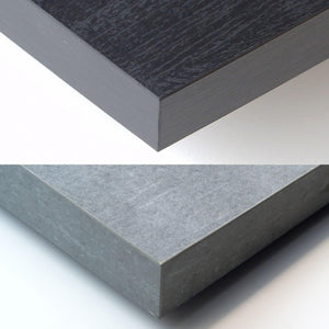 Consolle allungabile, 58 fino 222x90x73cm, Per 10 persone, Gambe in legno, grigio cemento RF2797