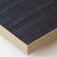 Consolle allungabile, 302x90x73cm, Per 14 persone, Gambe in legno, colore Rovere e nero RF3099