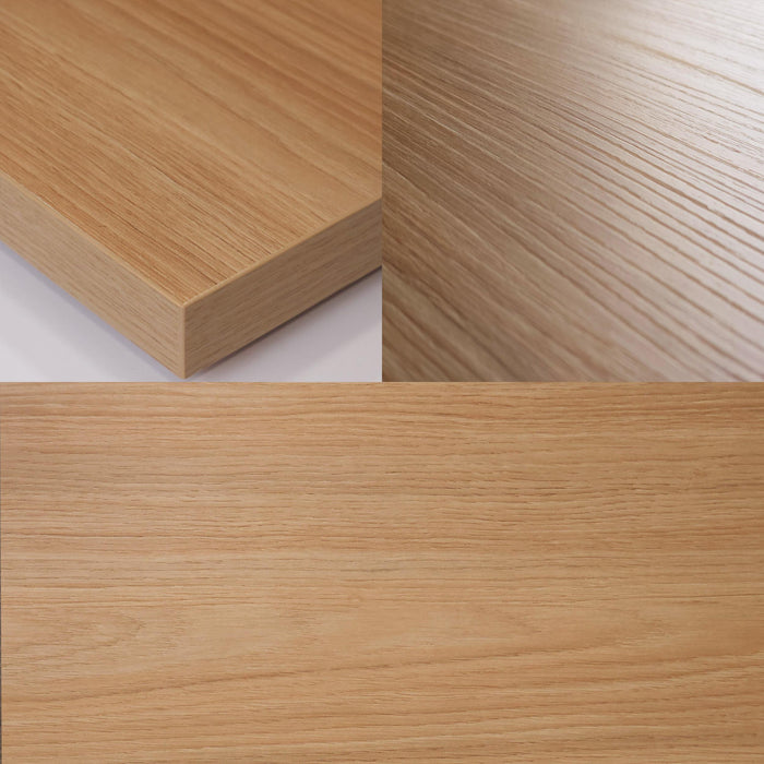 Tavolo da Pranzo, 140x90x74 cm, Per 6 persone, Tavolo Cucina, Rovere soft