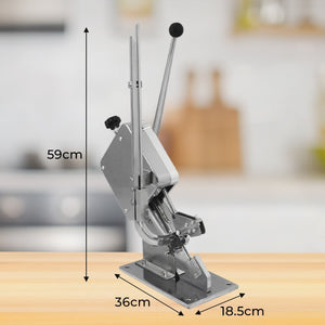 Clippatrice per Chisura Salsicce e Insaccati in Acciaio e 2000 Graffette GRATIS