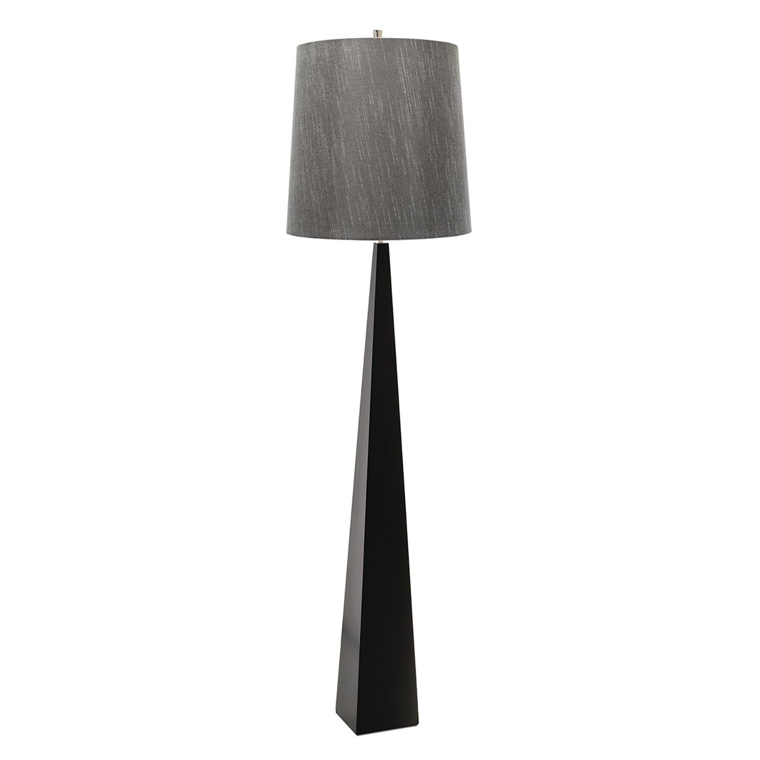 Piantana Contemporanea Ascent Acciaio Nero 1 Luce E27