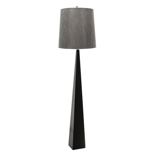 Piantana Contemporanea Ascent Acciaio Nero 1 Luce E27
