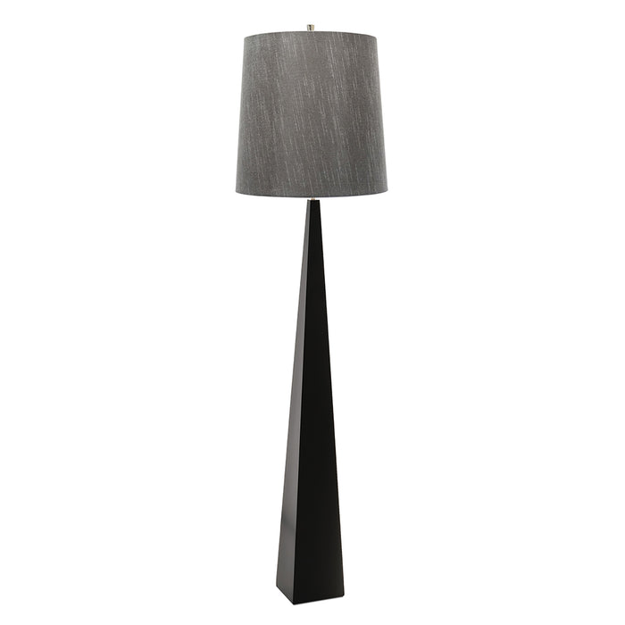 Piantana Contemporanea Ascent Acciaio Nero 1 Luce E27