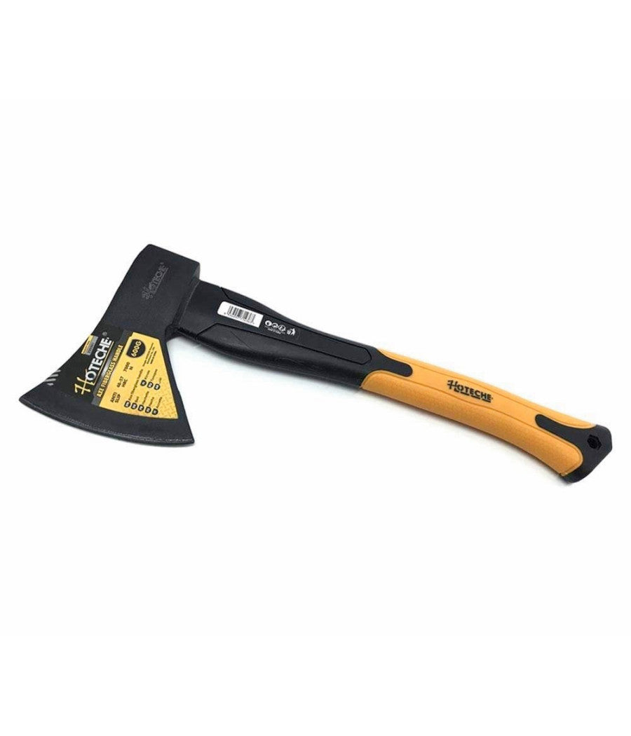 Ascia Spacca Legna Picozzino 600 Gr Accetta Legno Manico Resina Ergonomico         