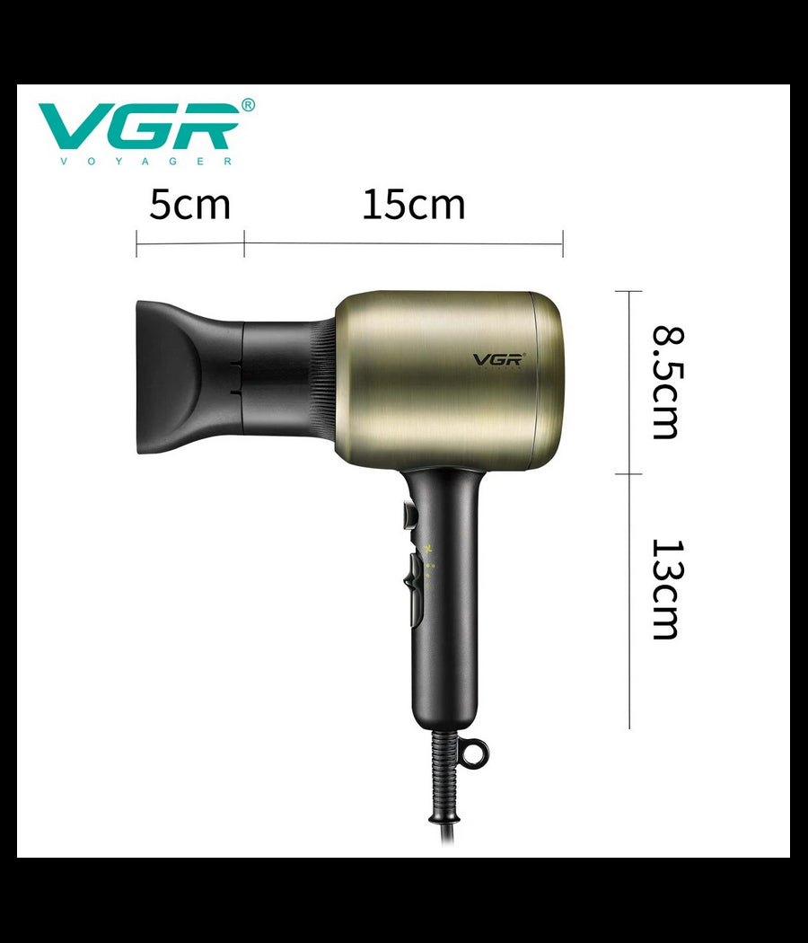 Asciuga Capelli Ricci Lisci Phon Professionale Parrucchieri 2200w Diffusore V453         