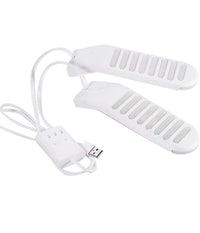 Asciuga Scarpe Asciugatura Portatile Usb Solette Riscaldabili Calzini Scarponi         
