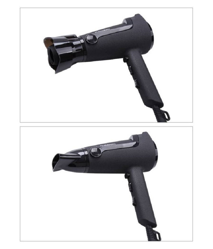 Asciugacapelli 2000 Watt Gm-132 Professionale 3 Velocità  Con Ugello Rotante Phon         