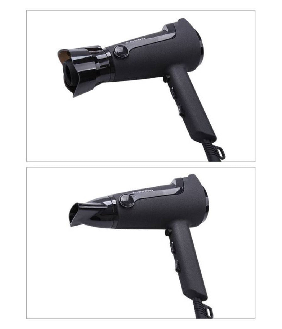 Asciugacapelli 2000 Watt Gm-132 Professionale 3 Velocità  Con Ugello Rotante Phon         