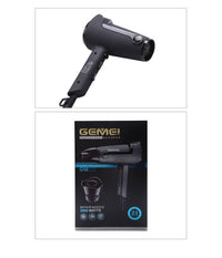 Asciugacapelli 2000 Watt Gm-132 Professionale 3 Velocità  Con Ugello Rotante Phon         