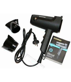 Asciugacapelli 2000 Watt Gm-132 Professionale 3 Velocità  Con Ugello Rotante Phon         