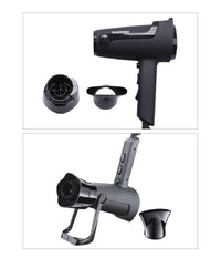 Asciugacapelli 2000 Watt Gm-132 Professionale 3 Velocità  Con Ugello Rotante Phon         