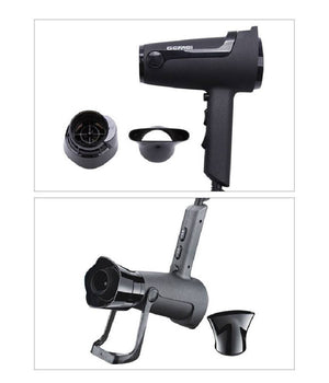 Asciugacapelli 2000 Watt Gm-132 Professionale 3 Velocità  Con Ugello Rotante Phon         