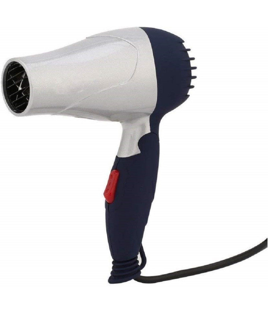 Asciugacapelli Compatto Gw555 Pieghevole 1200 W Beccuccio Viaggio Phon Portatile         