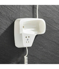 Asciugacapelli Da Parete 1200w Phon Bagni Alberghi Hotel Spogliatoi 2 Velocita'         
