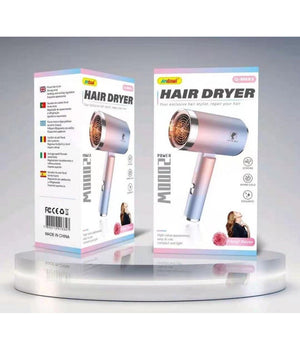 Asciugacapelli Floreale Phon Professionale 2000 Watt Da Viaggio Compatto Q-m663         