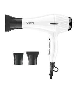 Asciugacapelli Phon Elettrico Professionale Ad Alta Potenza 2200w 2 Ugelli V-413         