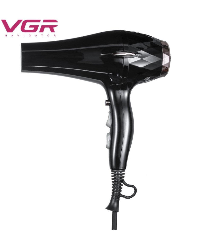 Asciugacapelli Phon Elettrico Professionale Ad Alta Potenza 2200w 2 Ugelli V-413         