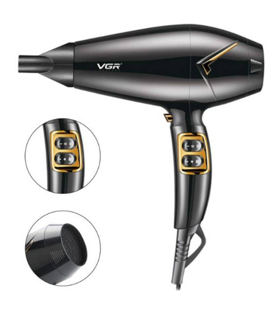 Asciugacapelli Phon Professional 2200w Asciuga Capelli Doppia Funzione Velocità          