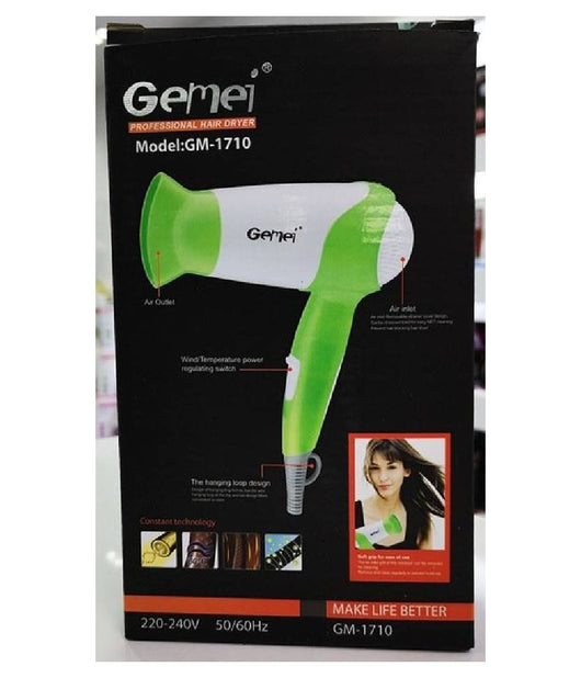 Asciugacapelli Phon Professionale 2 Velocità  1100 Watt Anello Aggancio Gm-1710         