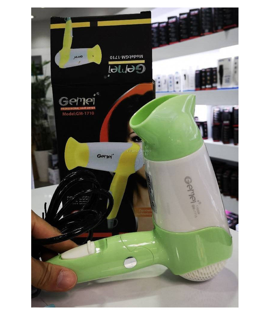 Asciugacapelli Phon Professionale 2 Velocità  1100 Watt Anello Aggancio Gm-1710         