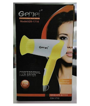 Asciugacapelli Phon Professionale 2 Velocità  1100 Watt Anello Aggancio Gm-1710         