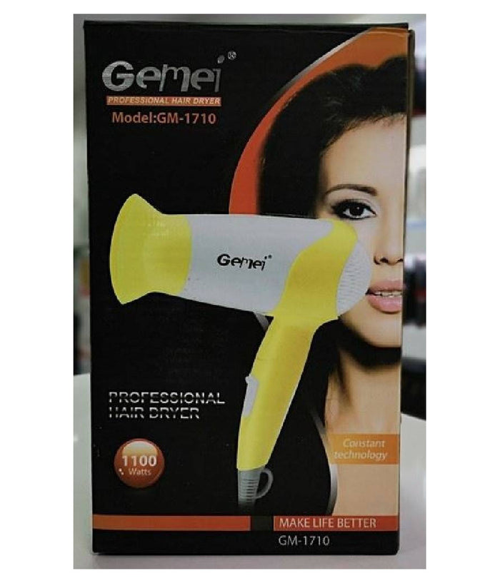 Asciugacapelli Phon Professionale 2 Velocità  1100 Watt Anello Aggancio Gm-1710         