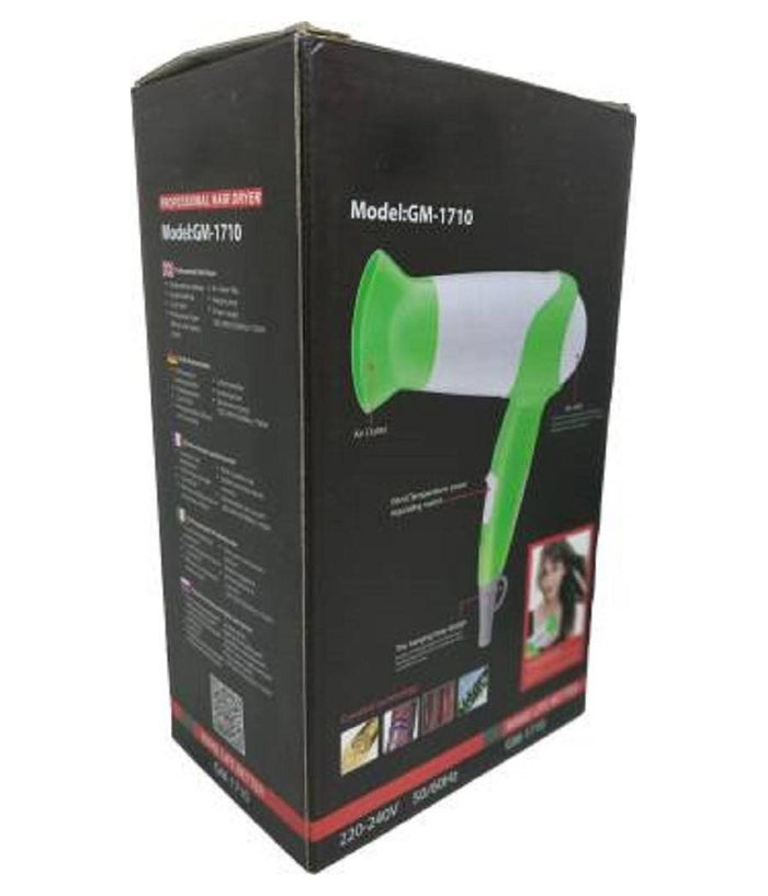 Asciugacapelli Phon Professionale 2 Velocità  1100 Watt Anello Aggancio Gm-1710         