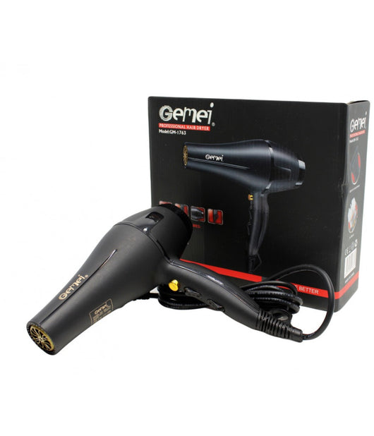 Asciugacapelli Phon Professionale 2400w 2 Velocità  3 Modalità  Di Calore Gm-1763         