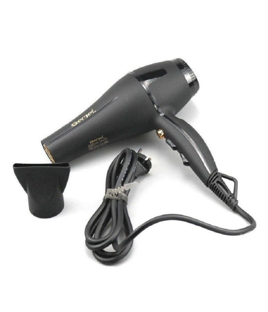 Asciugacapelli Phon Professionale 2400w 2 Velocità  3 Modalità  Di Calore Gm-1763         