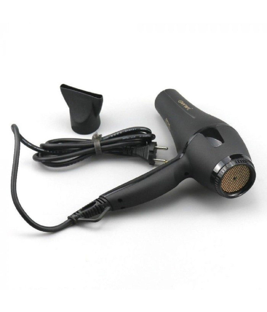 Asciugacapelli Phon Professionale 2400w 2 Velocità  3 Modalità  Di Calore Gm-1763         