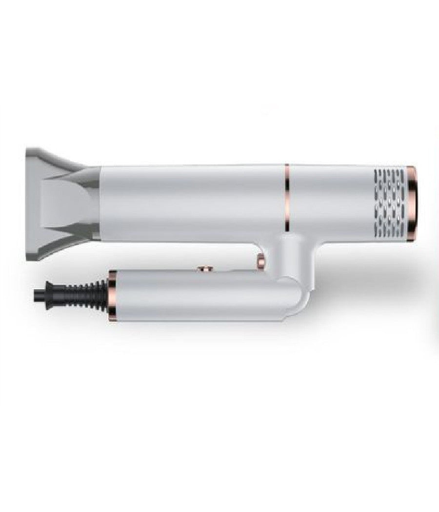 Asciugacapelli Phon Professionale 4000w Ione Negativo Luce Blu Pieghevole Tx-8256         