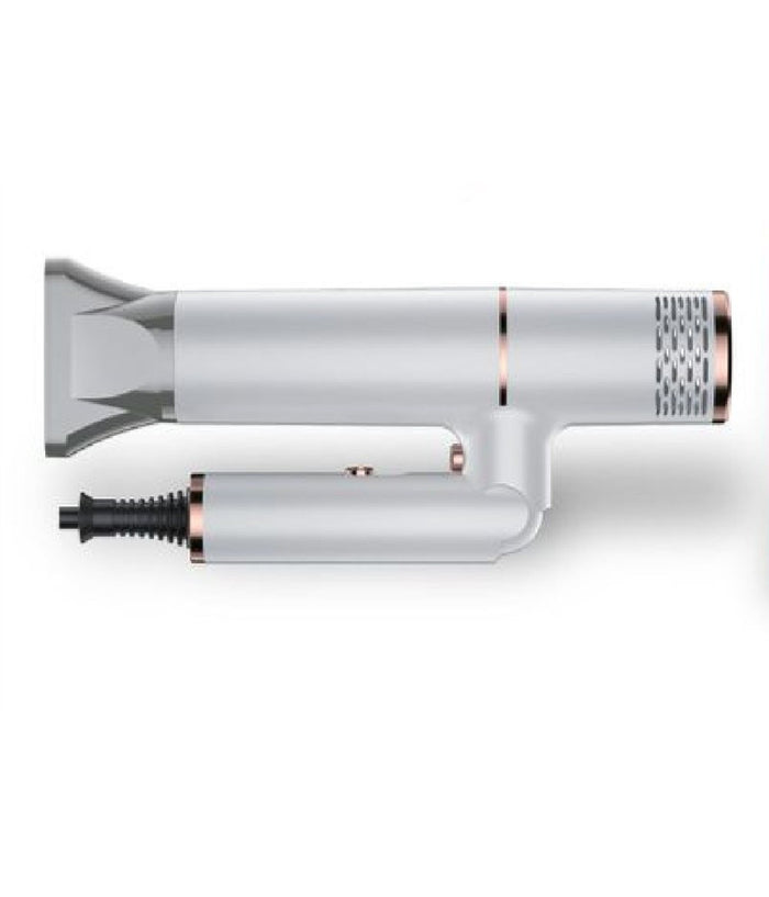 Asciugacapelli Phon Professionale 4000w Ione Negativo Luce Blu Pieghevole Tx-8256         