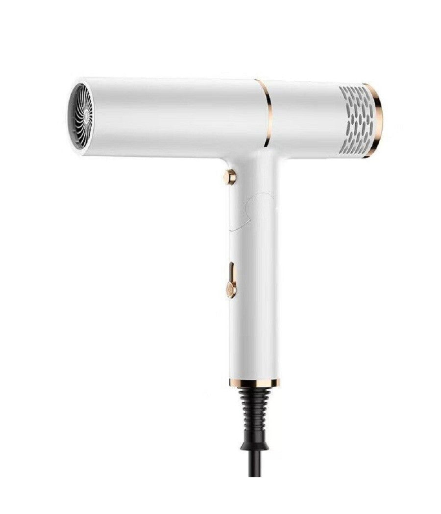 Asciugacapelli Phon Professionale 4000w Ione Negativo Luce Blu Pieghevole Tx-8256         