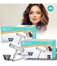 Asciugacapelli Phon Professionale 4000w Ione Negativo Luce Blu Pieghevole Tx-8256         