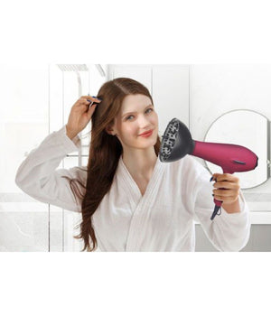 Asciugacapelli Phon Professionale 4800w 2 Velocita' Beccucci Diffusore Tx-8080         