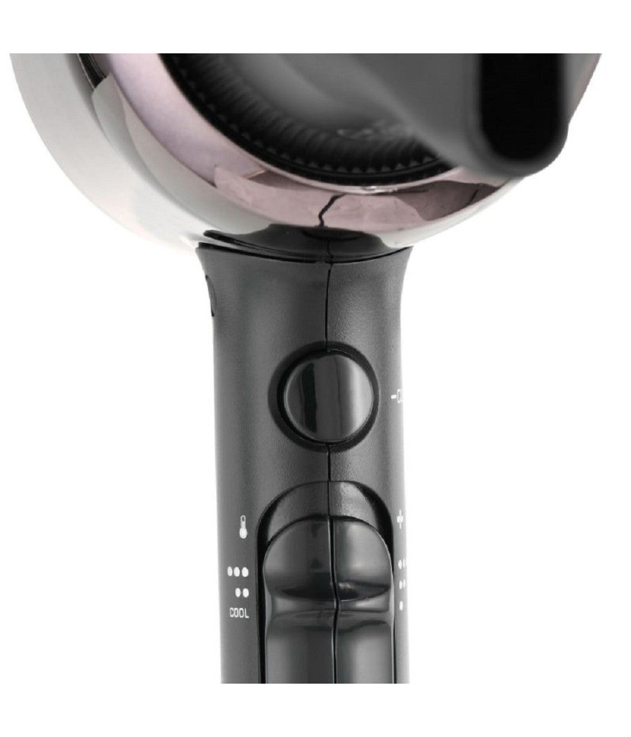 Asciugacapelli Phon Professionale A Ioni Negativi 2 Velocita' Salone 2000w V-418         