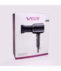 Asciugacapelli Phon Professionale A Ioni Negativi 2 Velocita' Salone 2000w V-418         