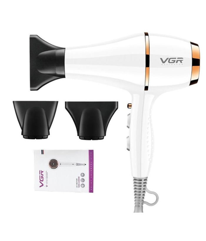 Asciugacapelli Phon Professionale Ionico 2200 W Parrucchiere Barbiere Vgr V-414         