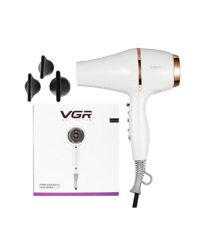 Asciugacapelli Phon Professionale Ionico 2200 W Parrucchiere Barbiere Vgr V-414         