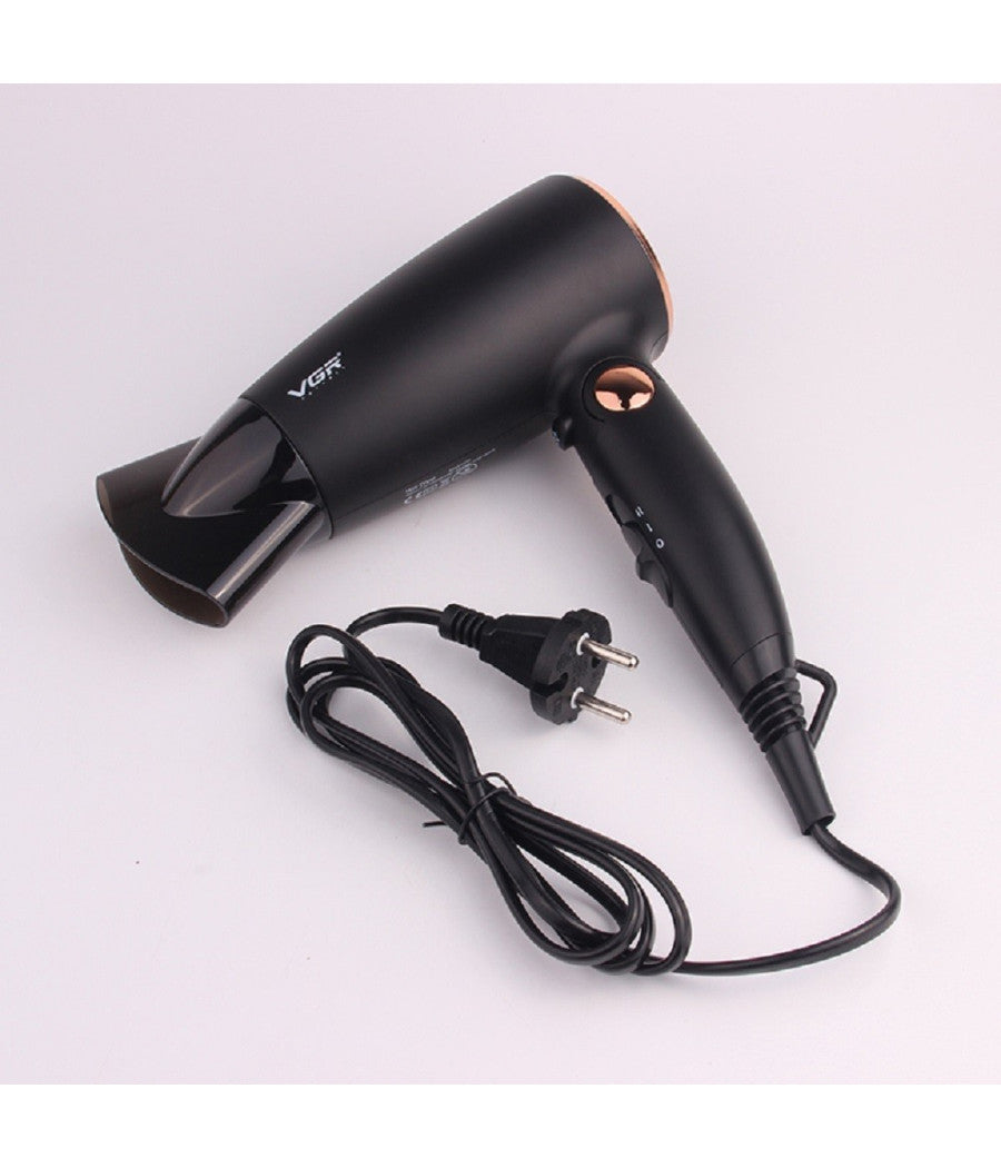 Asciugacapelli Phon Professionale Pieghevole Portatile 1600 W 2 Velocità  V-439         