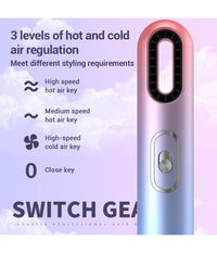 Asciugacapelli Hair Styler Phono Asciugatura Rapida Portatile Con Accessori         