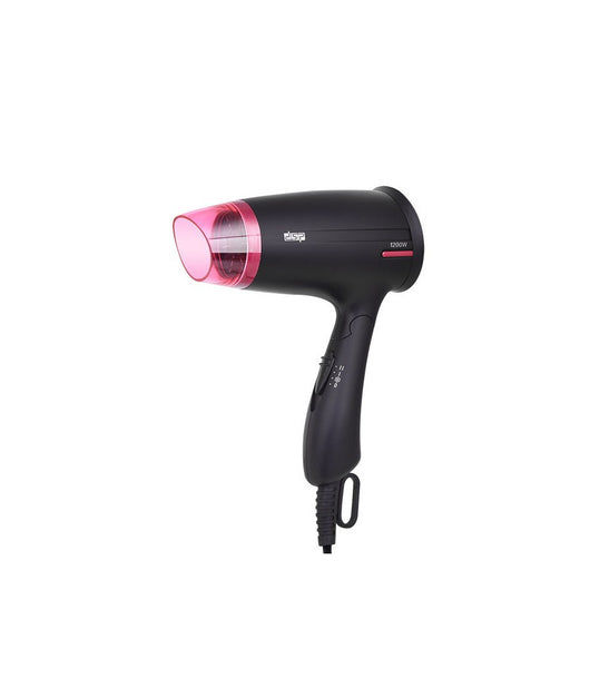 Asciugacapelli Phono Da Viaggio Sport Pieghevole 1200 Watt 3 Velocita' F-30031         