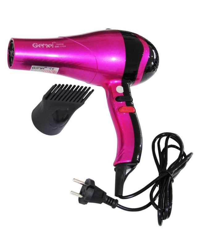 Asciugacapelli Phono Professionale Potenza 1500watt 3 Velocità  Diffusore Gm-1704         