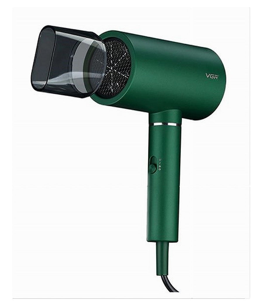 Asciugacapelli Professionale 1600-1800w Doppia Protezione Surriscaldamento V-431         