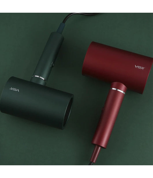 Asciugacapelli Professionale 1600-1800w Doppia Protezione Surriscaldamento V-431         