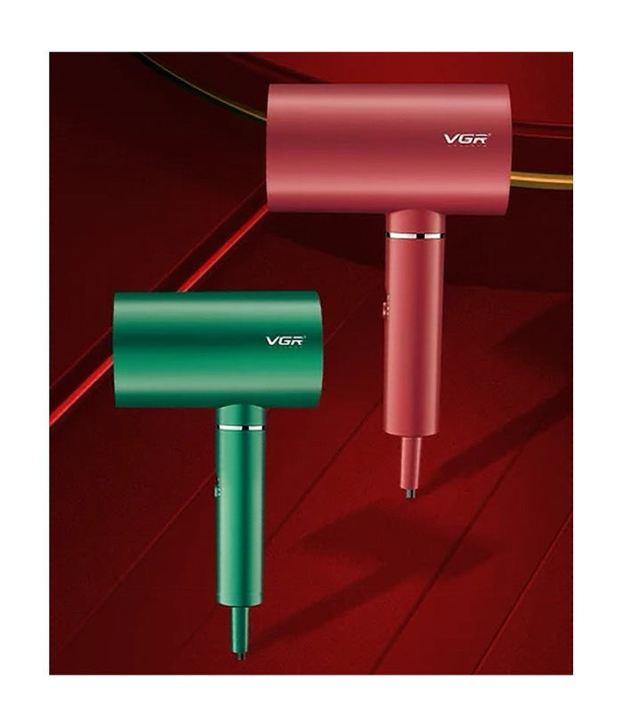 Asciugacapelli Professionale 1600-1800w Doppia Protezione Surriscaldamento V-431         