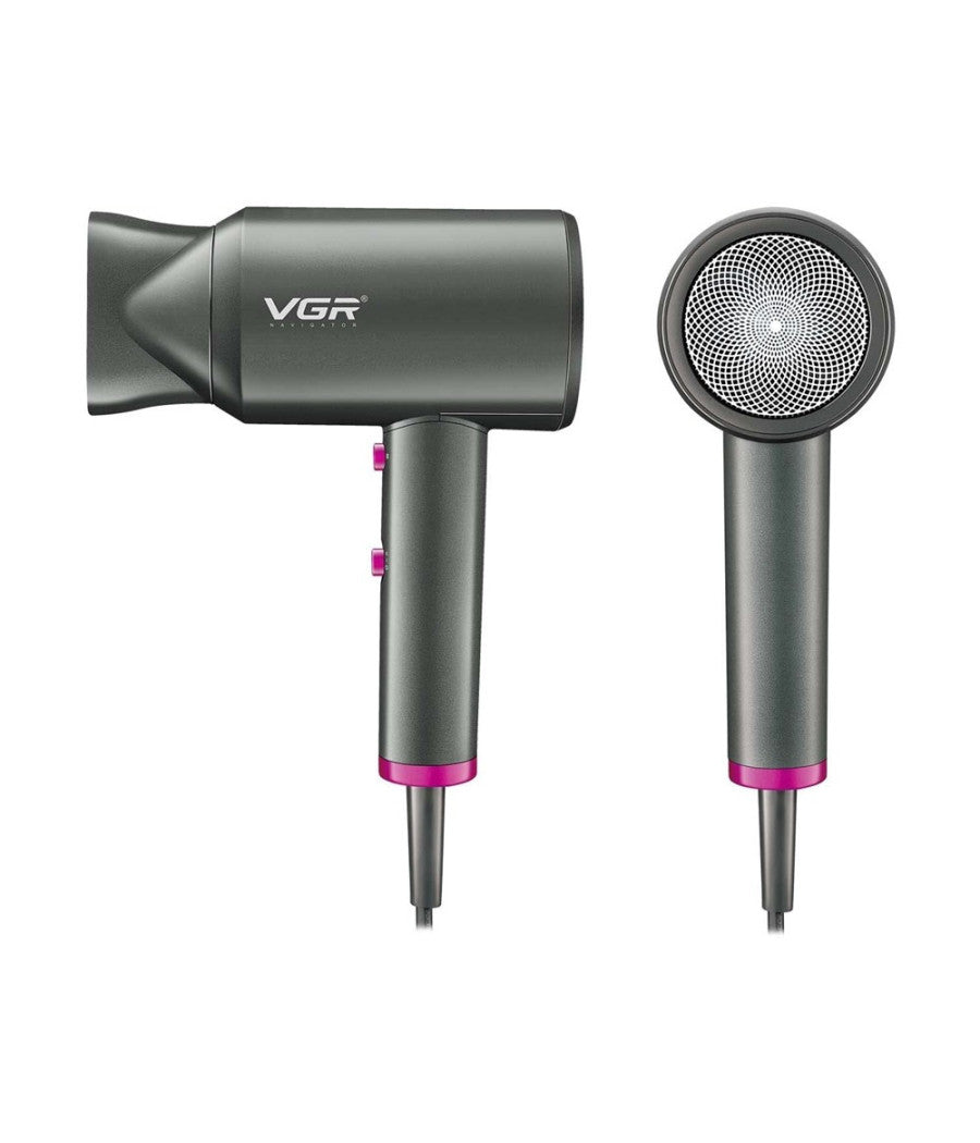 Asciugacapelli Professionale 2000w 2 Velocità  Concentratore Pulsante Cool Shot V-400         