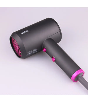 Asciugacapelli Professionale 2000w 2 Velocità  Concentratore Pulsante Cool Shot V-400         