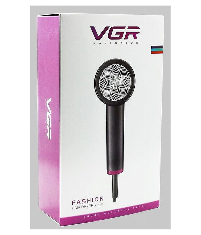 Asciugacapelli Professionale 2000w 2 Velocità  Concentratore Pulsante Cool Shot V-400         