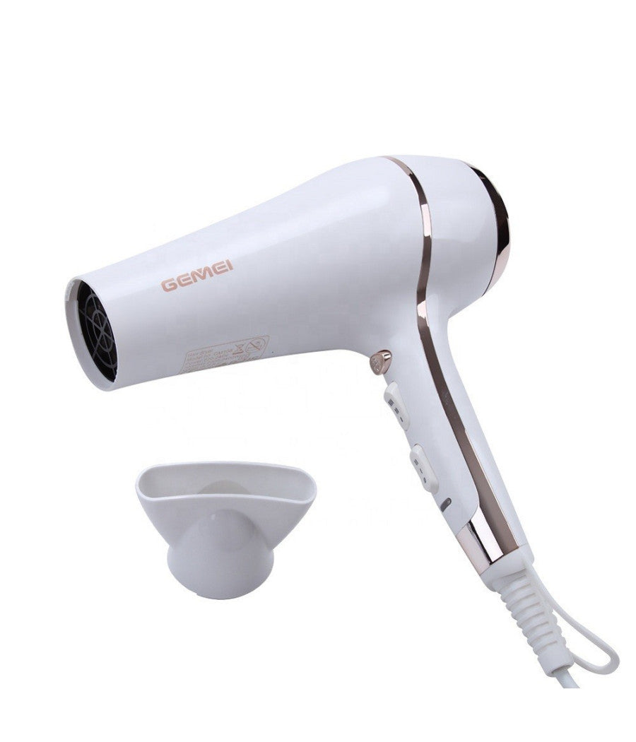 Asciugacapelli Professionale 2400 W Phon Per Salone 3 Velocità  Beccuccio Gm-108         